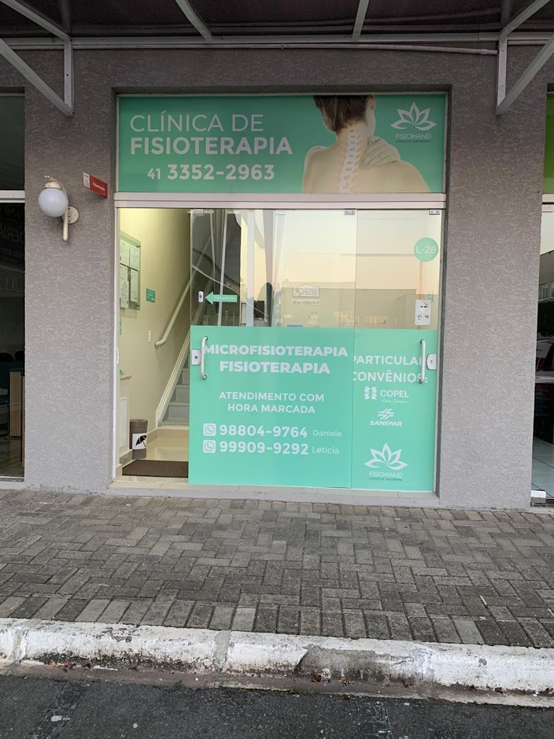 Ambiente da clínica Fisio Hand na Boa Vista